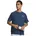 Textured Trainingsshirt Blau/Türkis L