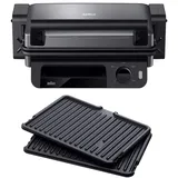 Braun MultiGrill 5 2000 W schwarz/silber