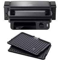 Braun MultiGrill 5 2000 W schwarz/silber