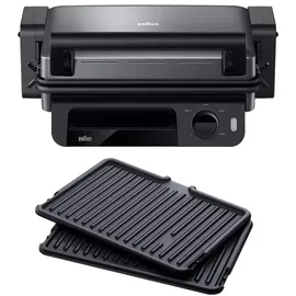 Braun MultiGrill 5 2000 W schwarz/silber