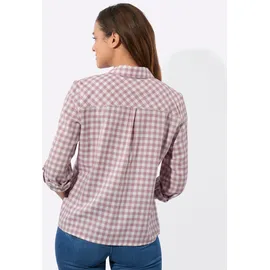 Casual Looks Flanellbluse rosa 40