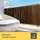 Sol Royal Sichtschutzelement 160 x 250 cm Braun Bambus