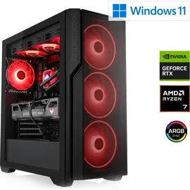 CSL Gaming-PC AMD Ryzen 7 9700X 3,8 GHz 32 GB RAM 2000 GB SSD GeForce RTX 5070 Win 11 Home