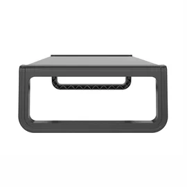 Svita Ansan Monitorständer Monitorerhöhung Schreibtisch Computertisch Glas Schwarz