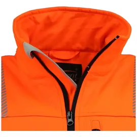 Prevent Warnweste, Gr. L orange/schwarz Gr. L