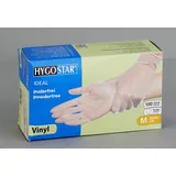HYGOSTAR Einmalhandschuhe IDEAL M transparent