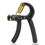 Sklz Trainer Grip Krafttrainer, Handtrainer Griffstärker, Krafttrainingsgerät, Verstellbarer Widerstand, Schwarz, 9,07-40,82 kg, Einheitsgröße