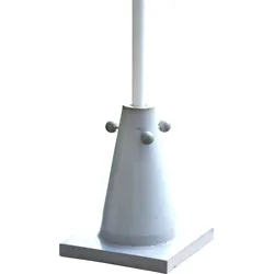 Jan Kurtz Pylon Schirmständer Beton gewachst 30x30x40 cm - Natur