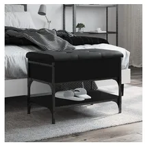 vidaXL Schuhbank 62 x 42 x 45 cm schwarz