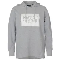 Nassau beach Hoodie NB231058 in grey melange | Gr.: