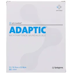 Adaptic 12,7x22,9cm feuchte Wundauflage