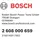 Bosch Staubsaugerrohr gekrümmt für Bosch-Sauger 35 mm Zubehör für GAS 18V-10 L