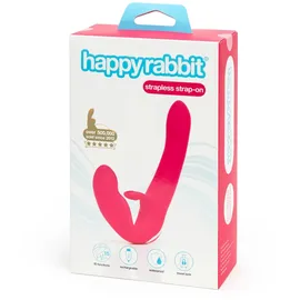 Happy Rabbit Strapless Strap-On vibe pink