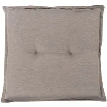 GO-DE Hockerauflage 50 x 50 cm braun 1 St.