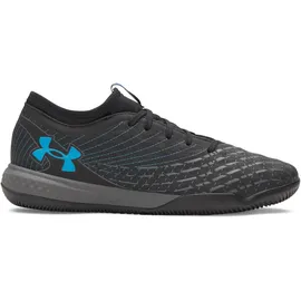 Under Armour Magnetico Select 5 IN Fußballschuhe 001 - black/castlerock/blue atlantis 40.5