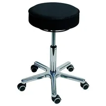 STIER OFFICE Drehhocker Kunstleder Schwarz