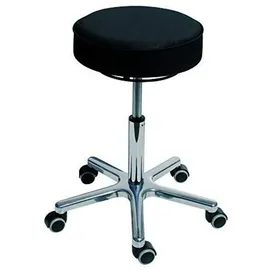 STIER OFFICE Drehhocker Kunstleder Schwarz