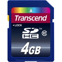 Transcend SDHC Class 10 4 GB