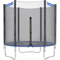 Songmics Trampolin 183 cm Schwarz/Blau