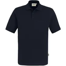Hakro Pocket-Poloshirt Top schwarz,