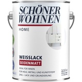 Schöner Wohnen FARBE Weißlack seidenmatt«, seidenmatt - weiss