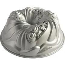 Nordic Ware Let It Snow Bundt, Backform, Silber