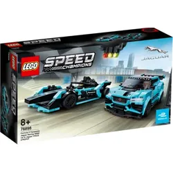 LEGO® Speed Champions 76898 Formula E Panasonic Jaguar Racing GEN2 car & Jaguar I-PACE eTROPHY