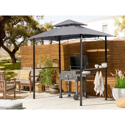 Pavillon 240 x 148 cm Grau NARO