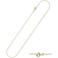 Goldkette JOBO "Panzer-Kette" Halsketten Gr. Gelbgold 585, L: 40cm, gelb (gelbgold 585) Damen 585 Gold 40 cm 1,7 mm