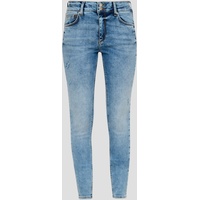 QS - Jeans Sadie / Skinny Fit / Mid Rise / Skinny Leg, Damen, blau, 34/32
