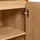 Beliani Sideboard mit 4 Türen Deloraine Hellbraun