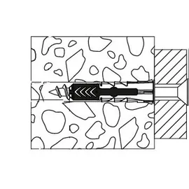 Fischer Dübel 8 x 65 mm 25 Stück