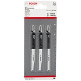 Bosch Accessories 2607010592 Stichsägeblatt-Set Extra-Clean for Wood, 3-teilig 3St.
