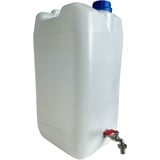 pokm toolsmarket - Wasserkanister mit Hahn, Wasserkanister 30L, Trinkwasser Kanister mit Zapfhahn 1/2'' Gewinde Verzinkt, Wassertank BPA-frei, Wasserbehälter mit Schraubdeckel, Perfekt für Camping