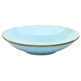 CreaTable 6er-Set CreaTable Suppenteller Nature Collection Ø 22 cm Steinzeug Blau Hellblau