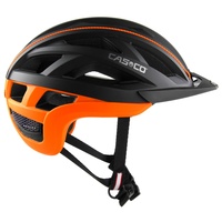 casco Cuda 2 Fahrradhelm - schwarz orange matt, Kopfumfang:52-56 cm