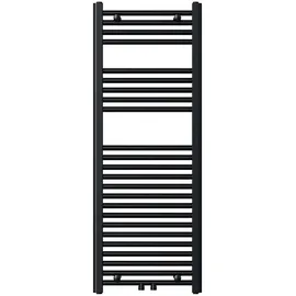 NOVASERVIS Handtuchheizkörper Gerade Schwarz 120x45 cm