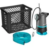Gardena Hochwasser-Set 20000 BASIC Schmutzwasser-Tauchpumpe 20000 l/h 7m