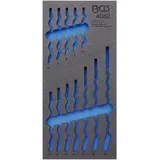 BGS Werkstattwageneinlage 1/3 leer, für Art. 4082