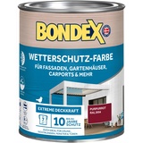 Bondex Wetterschutz-Farbe RAL 3004 Purpurrot 750 ml