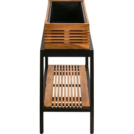 Dehner New York 115 x 94 x 52 cm Braun/Schwarz