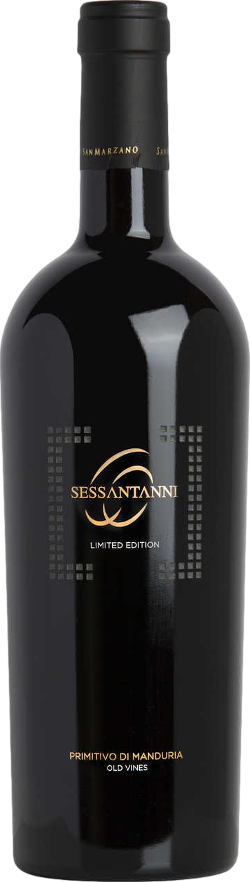 San Marzano 60 Sessantanni Limited Edition Old Vines Primitivo di Manduria 2018 - 14.50 % vol