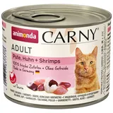 animonda Carny Adult Pute, Huhn und Shrimps 24x200g
