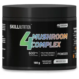 skill nutrition 4 Mushroom Complex Pulver 180 g