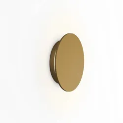 Miles 2.0 Round Wandlampe - Gold / 3000 Kelvin