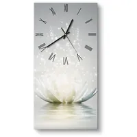 Deqori Glasuhr | horizontal 30x60 cm | Motiv Funkelnde