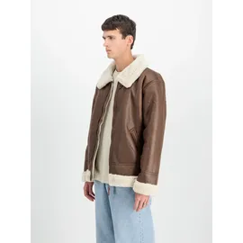 Alpha Industries B-3 Faux Leather braun 56