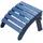 Vevor Gleiter für Adirondack-Stühle 475 x 480 x 350 mm aus HDPE-Kunststoff blau