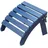 Vevor Gleiter für Adirondack-Stühle 475 x 480 x 350 mm aus HDPE-Kunststoff blau