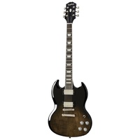 Epiphone SG Modern Figured Trans Black Fade